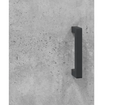 Sienas Skapītis, Betona Pelēks, 69,5X34X90 Cm Vidaxl