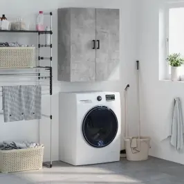 Sienas Skapītis, Betona Pelēks, 69,5X34X90 Cm Vidaxl