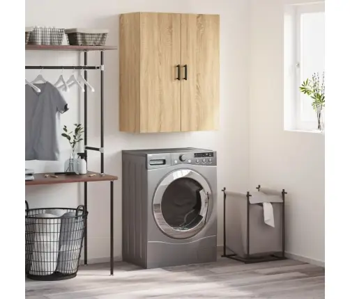 Sienas Skapītis, Ozolkoka Krāsa, 69,5X34X90 Cm Vidaxl