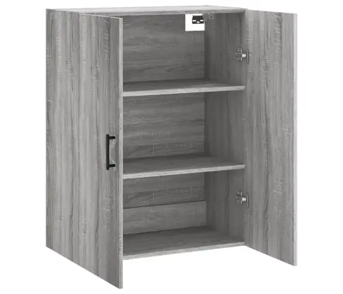 Sienas Skapītis, 69,5X34X90 Cm, Pelēcīga Ozolkoka Krāsa Vidaxl Sienas Skapītis, 69,5X34X90 Cm, Pelēcīga Ozolkoka Krāsa Vidaxl