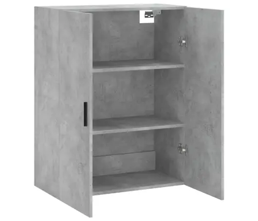 Prie Sienos Montuojama Spintelė, Betono Pilka, 69,5X34X90Cm