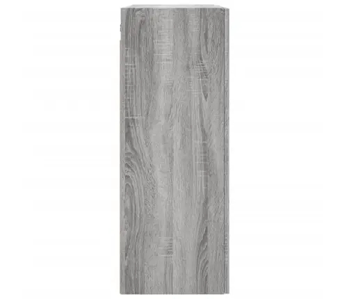 Prie Sienos Montuojama Spintelė, Pilka Ąžuolo, 69,5X34X90Cm