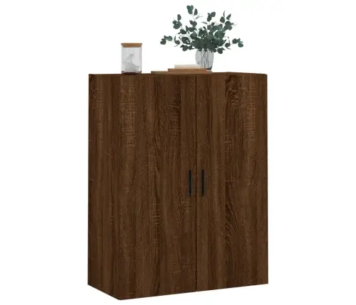 Prie Sienos Montuojama Spintelė, Ruda Ąžuolo, 69,5X34X90Cm