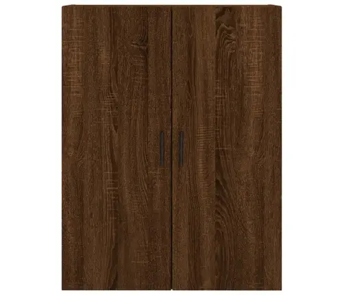 Prie Sienos Montuojama Spintelė, Ruda Ąžuolo, 69,5X34X90Cm