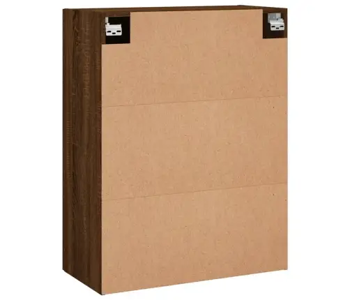 Prie Sienos Montuojama Spintelė, Ruda Ąžuolo, 69,5X34X90Cm