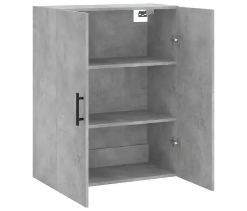 Sienas Skapītis, Betona Pelēks, 69,5X34X90 Cm Vidaxl