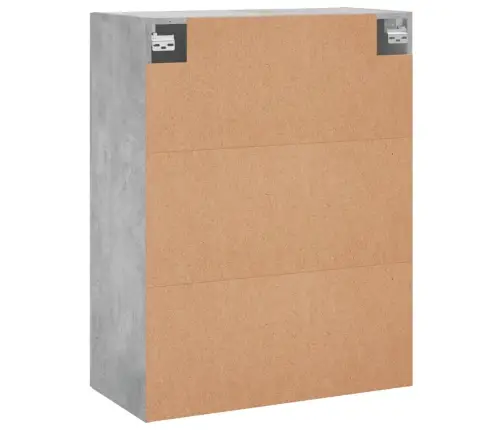 Sienas Skapītis, Betona Pelēks, 69,5X34X90 Cm Vidaxl