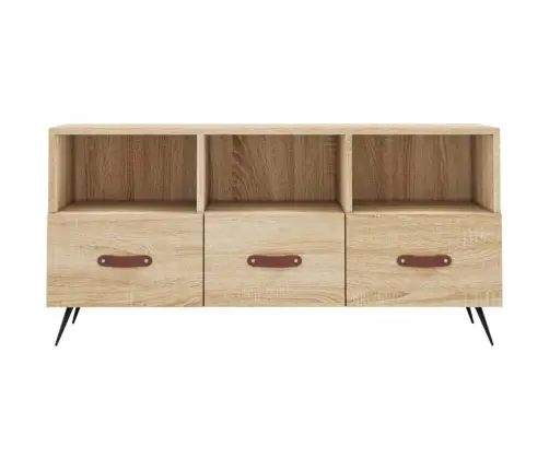 Tv Skapītis, Ozolkoka Krāsa, 102X36X50 Cm, Inženierijas Koks Vidaxl