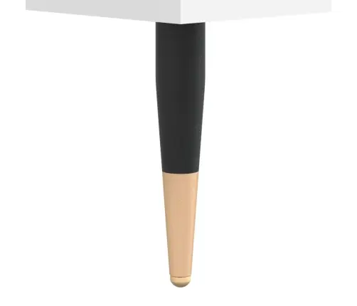 Telerikapp, Valge, 102 X 36 X 50 cm Tehispuit