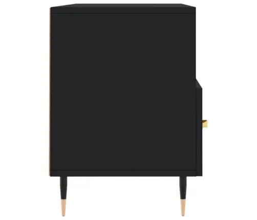 Tv Skapītis, Melns, 102X36X50 Cm, Inženierijas Koks Vidaxl