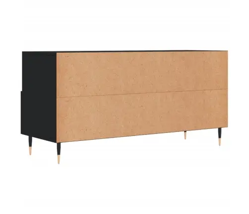 Tv Skapītis, Melns, 102X36X50 Cm, Inženierijas Koks Vidaxl