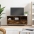 Tv Skapītis, Ozolkoka Krāsa, 102X36X50 Cm, Inženierijas Koks Vidaxl