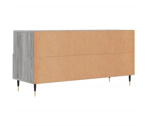 Tv Skapītis, Pelēka Ozolkoka, 102X36X50 Cm, Inženierijas Koks Vidaxl