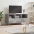Tv Skapītis, Pelēka Ozolkoka, 102X36X50 Cm, Inženierijas Koks Vidaxl