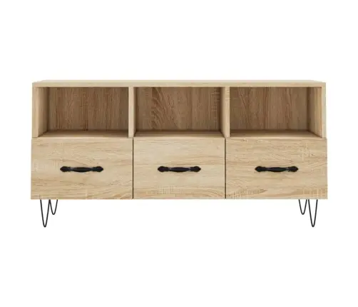 Telerikapp, Sonoma Tamm, 102 X 36 X 50 cm Tehispuit