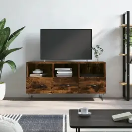 Tv Skapītis, Ozolkoka Krāsa, 102X36X50 Cm, Inženierijas Koks Vidaxl