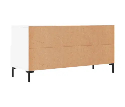 Tv Skapītis, Balts, 102X36X50 Cm, Inženierijas Koks Vidaxl