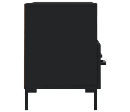 Telerikapp, Must, 102 X 36 X 50 cm Tehispuit