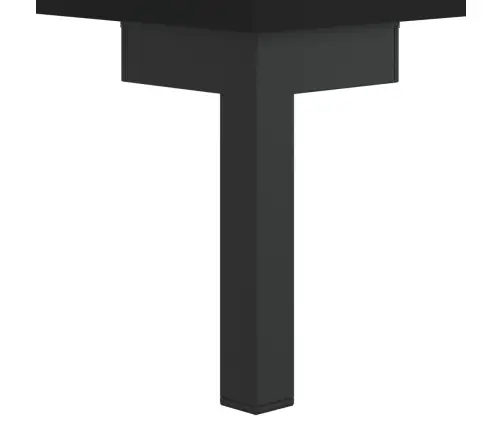 Telerikapp, Must, 102 X 36 X 50 cm Tehispuit