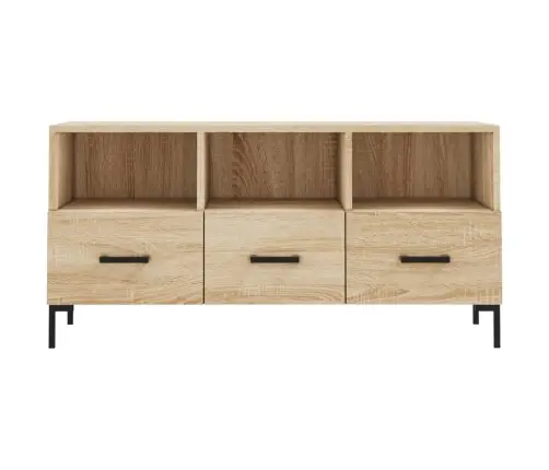 Tv Skapītis, Ozolkoka Krāsa, 102X36X50 Cm, Inženierijas Koks Vidaxl