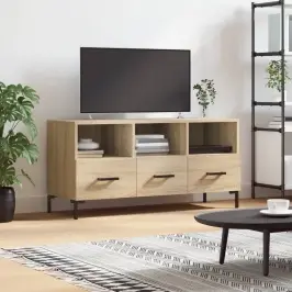Tv Skapītis, Ozolkoka Krāsa, 102X36X50 Cm, Inženierijas Koks Vidaxl