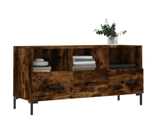 Telerikapp, Suitsutatud Tamm, 102 X 36 X 50 cm Tehispuit