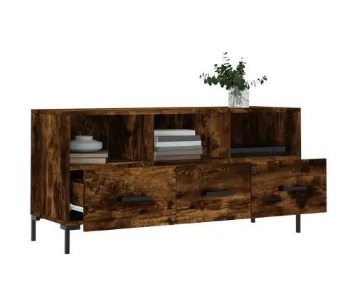 Telerikapp, Suitsutatud Tamm, 102 X 36 X 50 cm Tehispuit