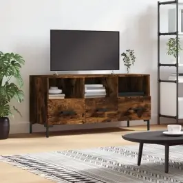 Televizoriaus Spintelė, Dūminio Ąžuolo, 102X36X50cm Mediena