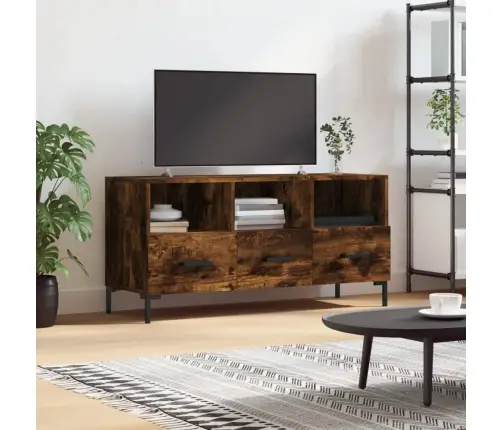 Telerikapp, Suitsutatud Tamm, 102 X 36 X 50 cm Tehispuit