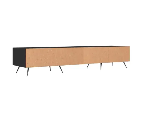 Tv Skapītis, Melns, 150X36X30 Cm, Inženierijas Koks Vidaxl