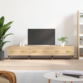 Tv Skapītis, Ozolkoka Krāsa, 150X36X30 Cm, Inženierijas Koks Vidaxl