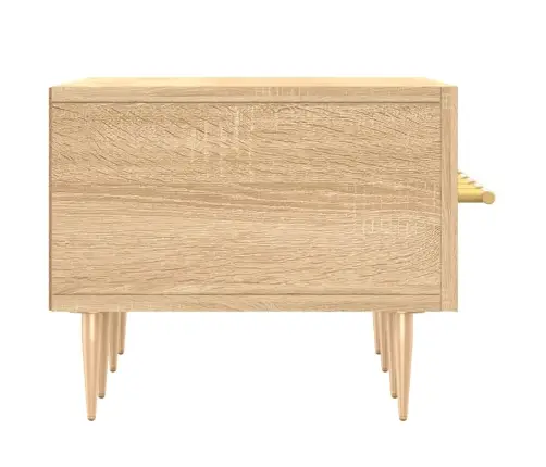 Tv Skapītis, Ozolkoka Krāsa, 150X36X30 Cm, Inženierijas Koks Vidaxl