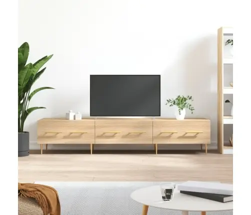 Tv Skapītis, Ozolkoka Krāsa, 150X36X30 Cm, Inženierijas Koks Vidaxl