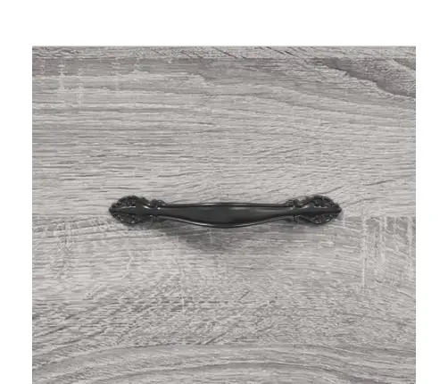 Televizoriaus Spintelė, Pilka Ąžuolo, 150X36X30cm Mediena