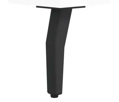 Telerikapp, Kõrgläikega Valge, 150 X 36 X 30 cm Tehispuit