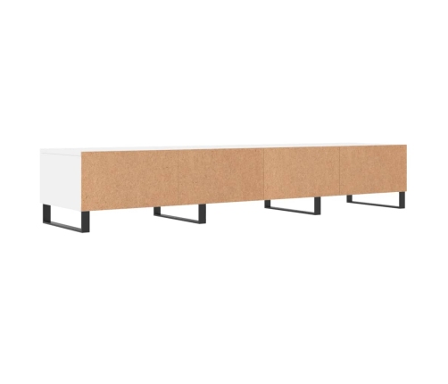 Tv Skapītis, Balts, 150X36X30 Cm, Inženierijas Koks Vidaxl
