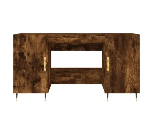 Kirjutuslaud, Suitsutatud Tamm, 140 X 50 X 75 cm Tehispuit