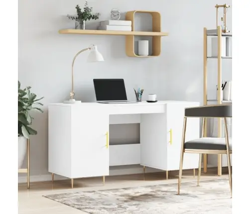 Rakstāmgalds, Balts, 140X50X75 Cm, Inženierijas Koks Vidaxl Rakstāmgalds, Balts, 140X50X75 Cm, Inženierijas Koks Vidaxl