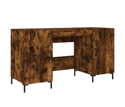 Rakstāmgalds, Ozolkoka Krāsa, 140X50X75 Cm, Inženierijas Koks Vidaxl