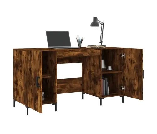 Rakstāmgalds, Ozolkoka Krāsa, 140X50X75 Cm, Inženierijas Koks Vidaxl