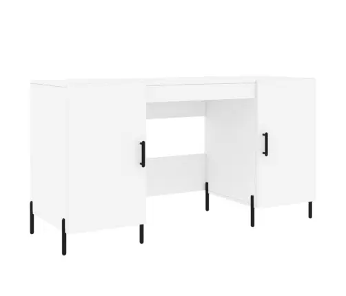 Rakstāmgalds, Balts, 140X50X75 Cm, Inženierijas Koks Vidaxl