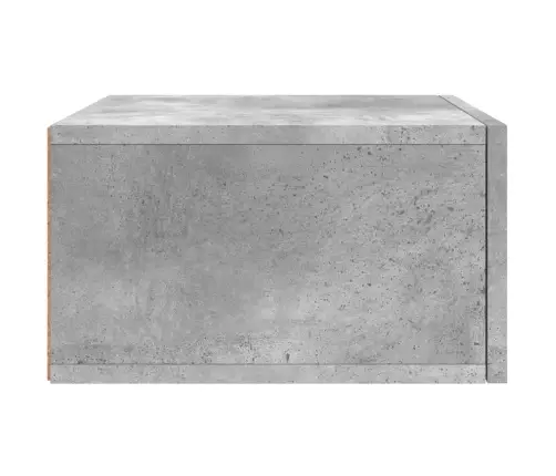 Sienas Naktsskapīši, 2 Gab., Betona Pelēki, 35X35X20 Cm Vidaxl
