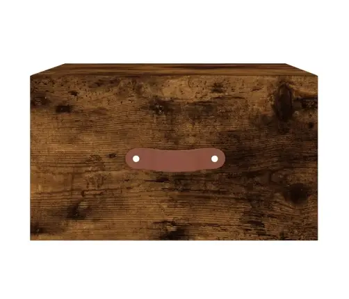 Sienas Naktsskapīši, 2 Gab., Ozolkoka Krāsa, 35X35X20 Cm Vidaxl