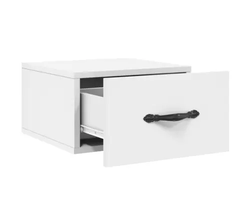 Seinale Kinnitatavad Öökapid, Valge, 35 X 35 X 20 Cm