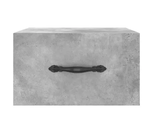 Prie Sienos Montuojama Naktinė Spintelė, Betono, 35X35X20Cm