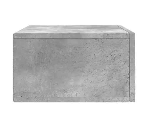 Sienas Naktsskapīši, 2 Gab., Betona Pelēki, 35X35X20 Cm Vidaxl