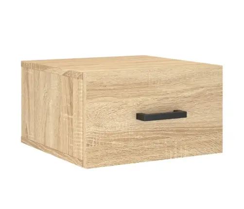 Sienas Naktsskapīši, 2 Gab., Ozolkoka Krāsa, 35X35X20 Cm Vidaxl