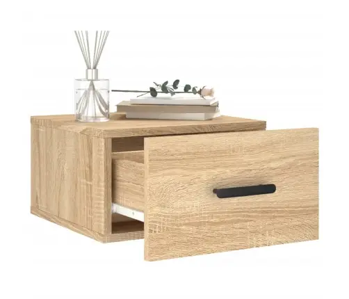 Seinale Kinnitatav Öökapp, Sonoma Tamm, 35 X 35 X 20 Cm