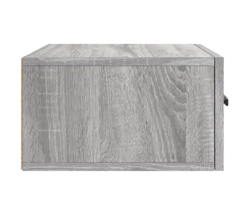 Sieninės Naktinės Spintelės, 2Vnt., Pilkos Ąžuolo, 35X35X20Cm