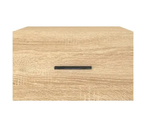 Sienas Naktsskapīši, 2 Gab., Ozolkoka Krāsa, 35X35X20 Cm Vidaxl